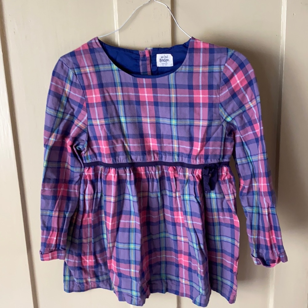 Girls plaid shirt